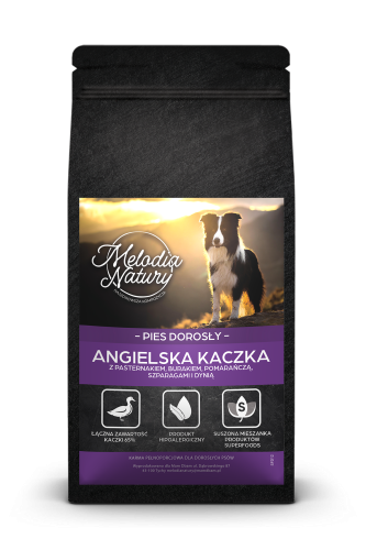 MELODIA NATURY SUPER FOOD ANGIELSKA KACZKA 2KG KARMA DLA PSA