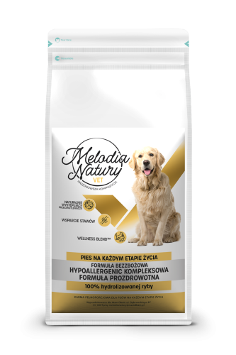 MELODIA NATURY VET HYPOALLERGENIC 1,5KG KARMA DLA PSA