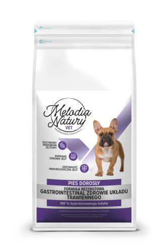 MELODIA NATURY VET GASTROINTESTINAL 1,5KG KARMA DLA PSA