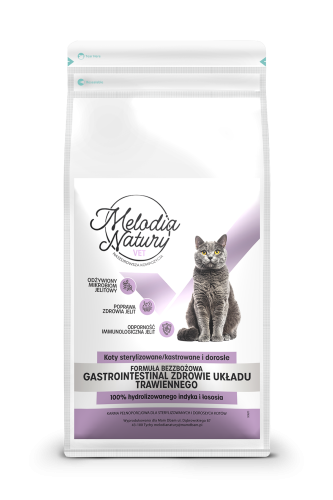 MELODIA NATURY VET GASTROINTESTINAL 1,5KG KARMA DLA KOTA