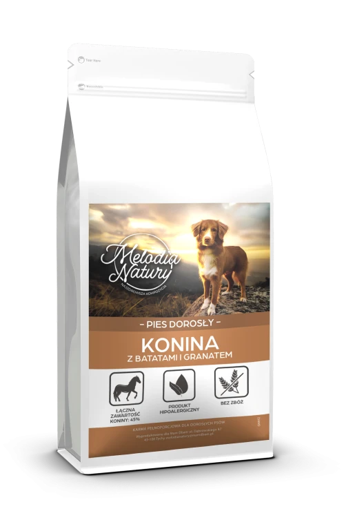 MELODIA NATURY KONINA 2KG KARMA DLA PSA